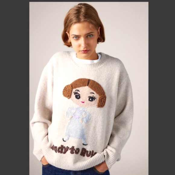 Star Wars Disney Knit Sweater Nwt 